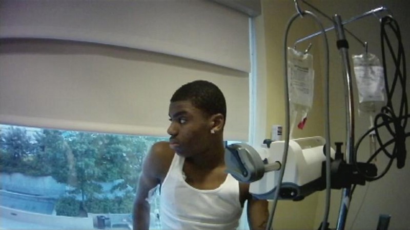 15-year-old Anthony Stokes has been denied the heart transplant that would save his life CREDIT: WSBTV NEWS