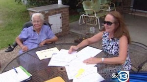 84-year-old Dorothy Card may not get to vote in this year’s election because of voter ID. CREDIT: KTRK