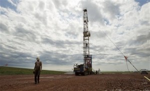North Dakota oil field. CREDIT: AP Photo/Gregory Bull