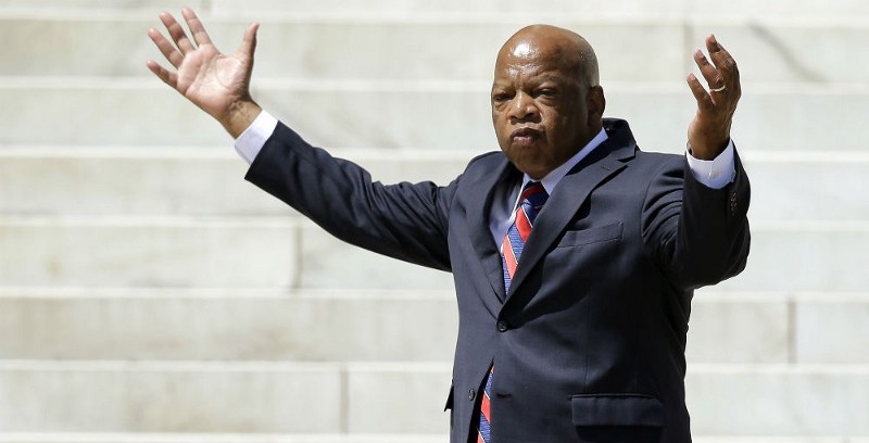 Congressman John Lewis (D-GA) CREDIT: AP