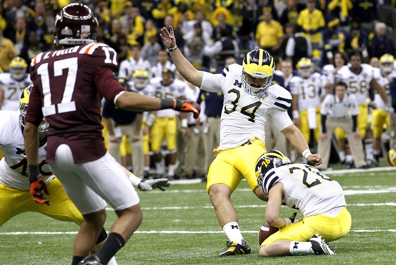 Brendan Gibbons (34) during a game in 2012 CREDIT: AP