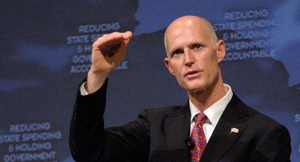 Florida Gov. Rick Scott CREDIT: AP