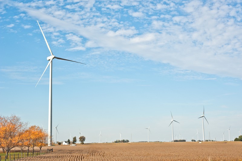 Wind farm in Paulding County, Ohio. CREDIT: SHUTTERSTOCK