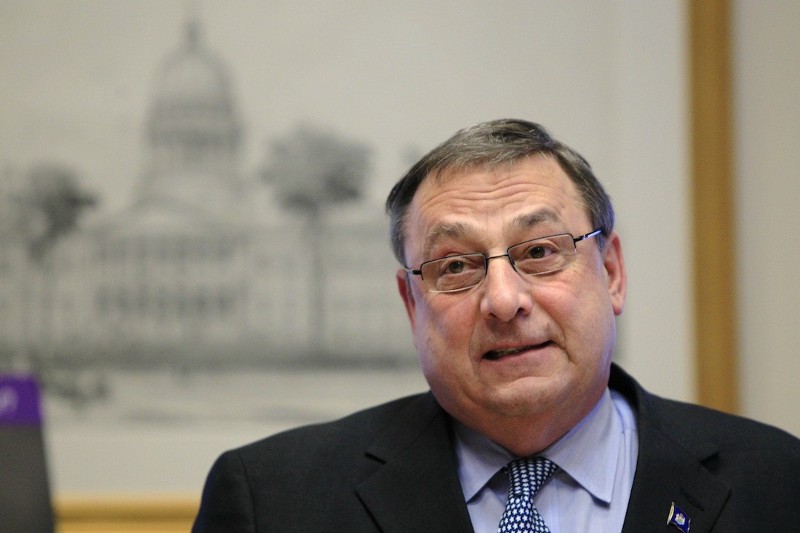 Maine Gov. Paul LePage (R) CREDIT: AP PHOTO/ROBERT F. BUKATY