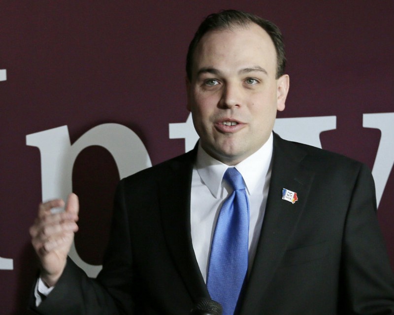 Iowa Secretary of State Matt Schultz (R) CREDIT: AP PHOTO/CHARLIE NEIBERGALL, FILE