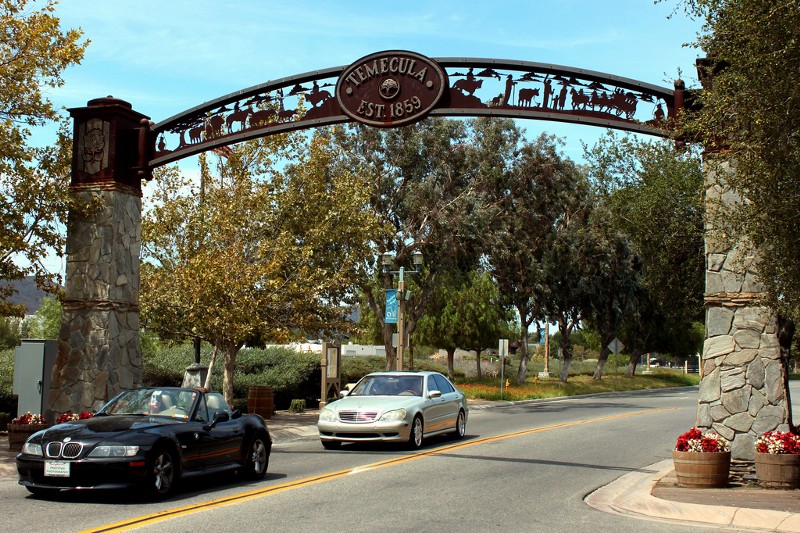 Welcome to Temecula, CA (unless you are homeless) CREDIT: FLICKR USER PRAYITNO