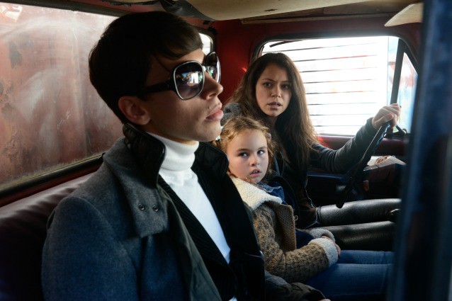 Technically this photo is not 100% relevant. But look at Felix in those sunglasses! CREDIT: Steve Wilkie for BBC AMERICA