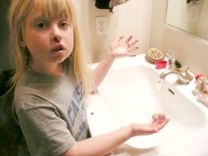 Emma Parr began having nosebleeds after moving in to a home surrounded by gas wells. CREDIT: Flickr/Earthworks