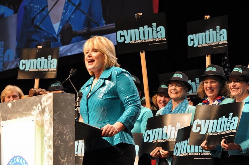 Colorado Attorney General Nominee Cynthia Coffman (R) CREDIT: CYTNHIA COFFMAN FOR ATTORNEY GENERAL FACEBOOK PAGE