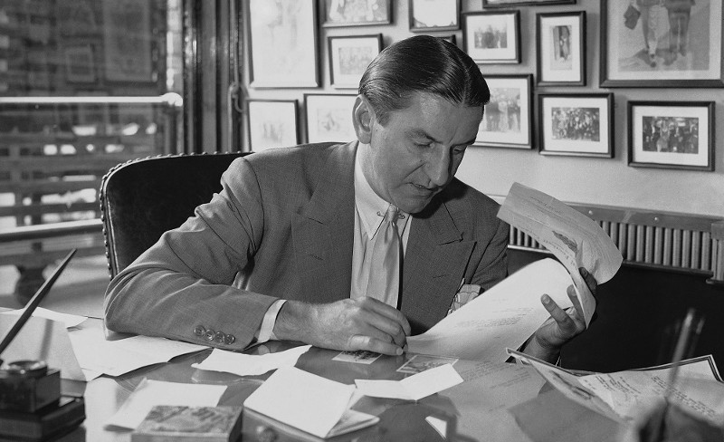 George Preston Marshall, founder and owner of the Washington Redskins, in 1935. CREDIT: AP