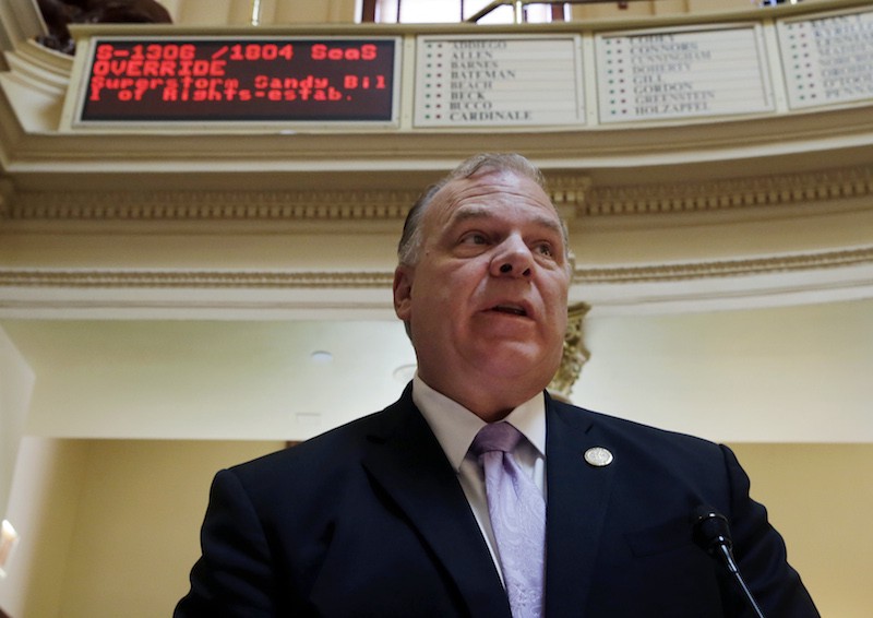 New Jersey State Senate President Stephen M. Sweeney CREDIT: ASSOCIATED PRESS