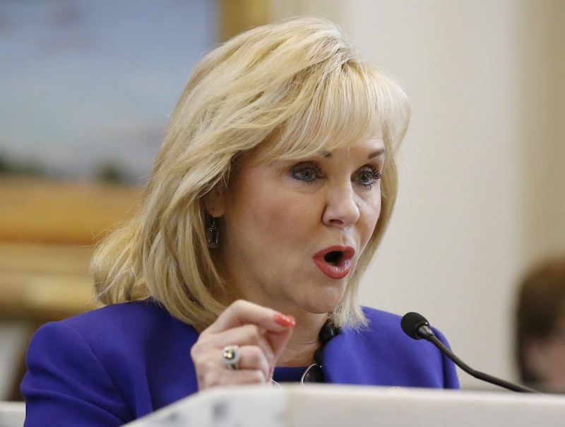 Oklahoma Gov. Mary Fallin (R) CREDIT: AP/SUE OGROCKI