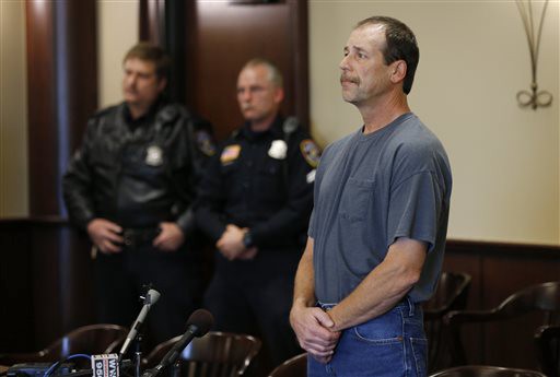 Theodore P. Wafer at his arraignment CREDIT: AP PHOTO/CARLOS OSORIO