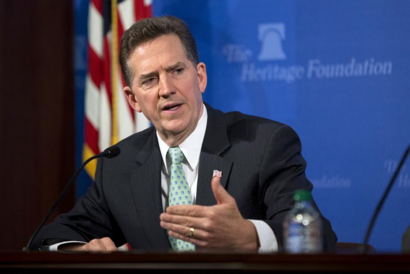 Heritage Foundation President Jim DeMint CREDIT: APĀ IMAGES