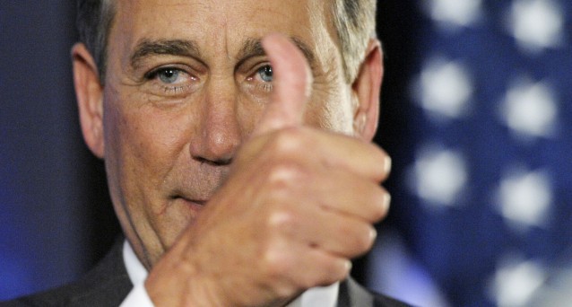 House Speaker John Boehner (R-OH) CREDIT: AP Photo/Cliff Owen, File