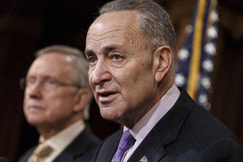 Sen. Chuck Schumer (D-NY) CREDIT: AP PHOTO/J. SCOTT APPLEWHITE