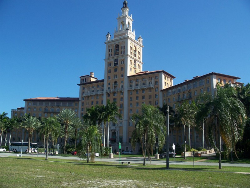 The Biltmore Hotel in Coral Gables, FL CREDIT: WIKIPEDIA COMMONS/EBYABE
