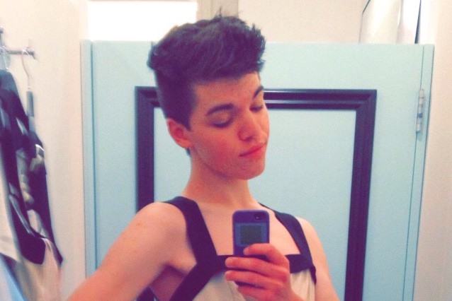 Leelah Alcorn in a selfie she posted on Tumblr. CREDIT: LEELAHÂ ALCORN.