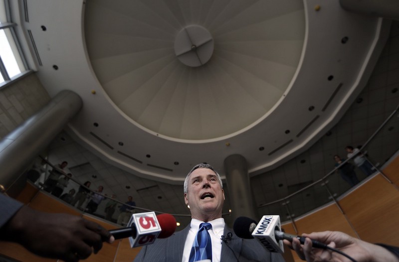 St. Louis County Prosecuting Attorney Robert P. McCulloch CREDIT: AP PHOTO/JEFF ROBERSON