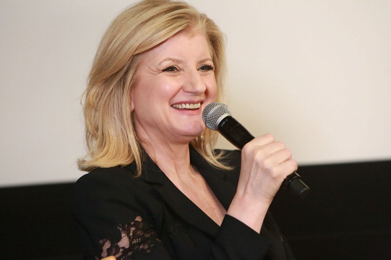 Huffington Post founder Arianna Huffington is part of the B Team, which is calling on international leaders to agree to a global goal of net-zero greenhouse gas emissions worldwide by 2050. CREDIT: AMY SUSSMAN/AP IMAGES