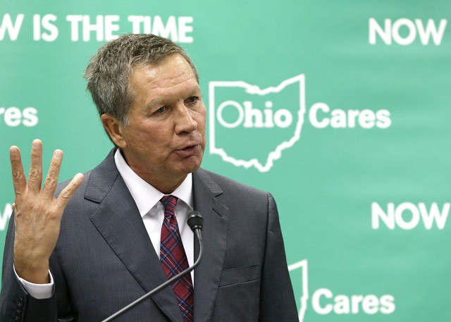 Ohio Gov. John Kasich CREDIT: AP PHOTO/TONY DEJAK