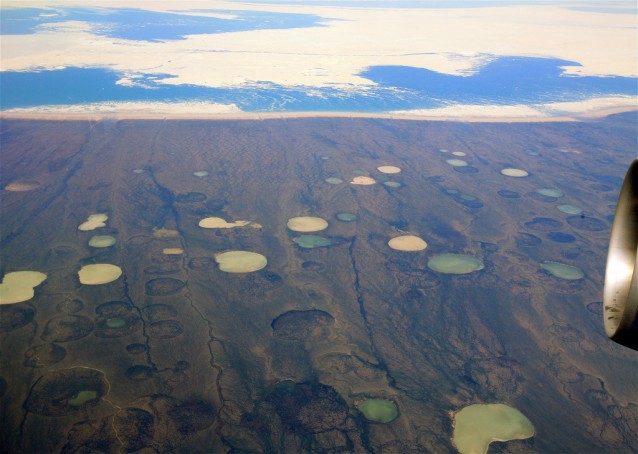 Massive crater s discovered in a remote part of Siberia was probably caused by thawing permafrost. CREDIT: FLICKR/ STEVE JURVETSON
