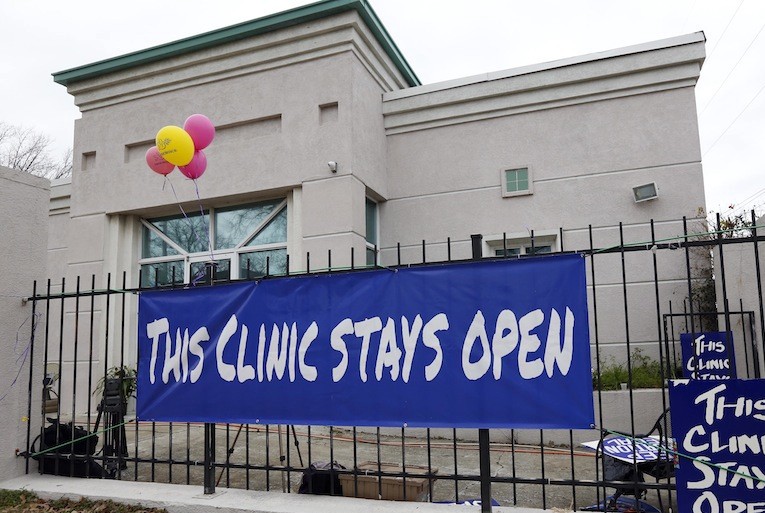 Mississippi’s last abortion clinic CREDIT: AP PHOTO/ROGELIO V. SOLIS