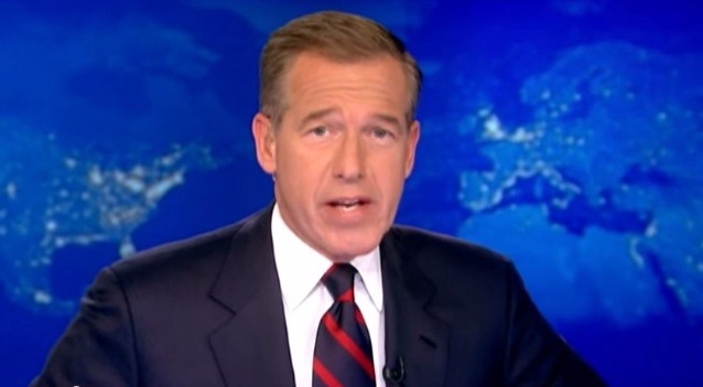 Brian Williams CREDIT: SCREENSHOT, YOUTUBE/NBC