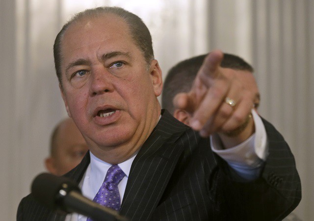 Gov. Earl Ray Tomblin CREDIT: AP PHOTO/STEVE HELBER