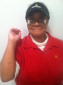 Verneshia Cook, Kansas City McDonald’s employee