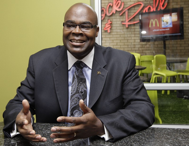 McDonald’s CEO Don Thompson CREDIT: AP