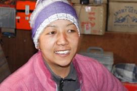Kami Diki Sherpa, owner of Yeti Resort and operator of a shelter for Everest porters. CREDIT: Photo provided by Garry Porter