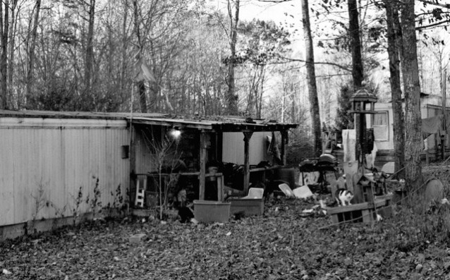 A trailer on Sunshine Lane CREDIT: Scott Rodd