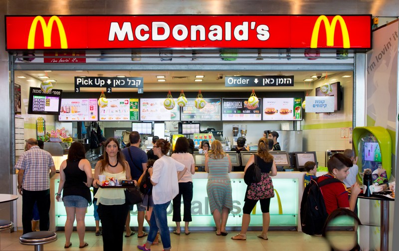 McDonalds has pledged to end deforestation in its entire supply chain by 2030. CREDIT: SHUTTERSTOCK
