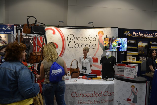 Concealed Carrie sells purses with special compartments for guns.