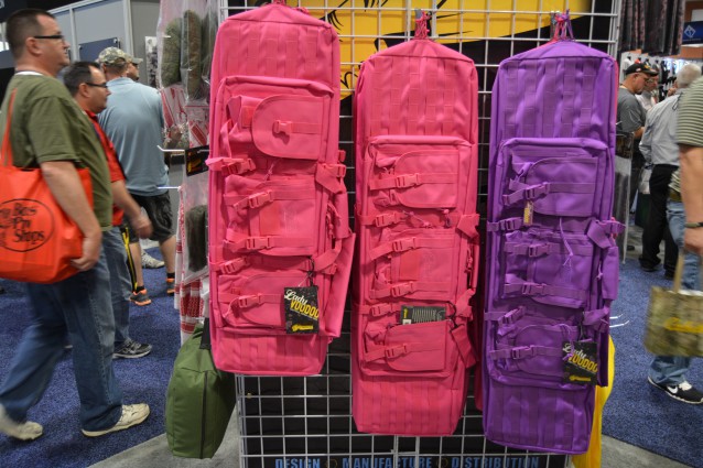 Voodoo Tactical makes weapons cases for women, “targeting the growing population of female shooters.”