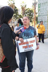 Mary Carmen Farfan CREDIT: Fight for 15
