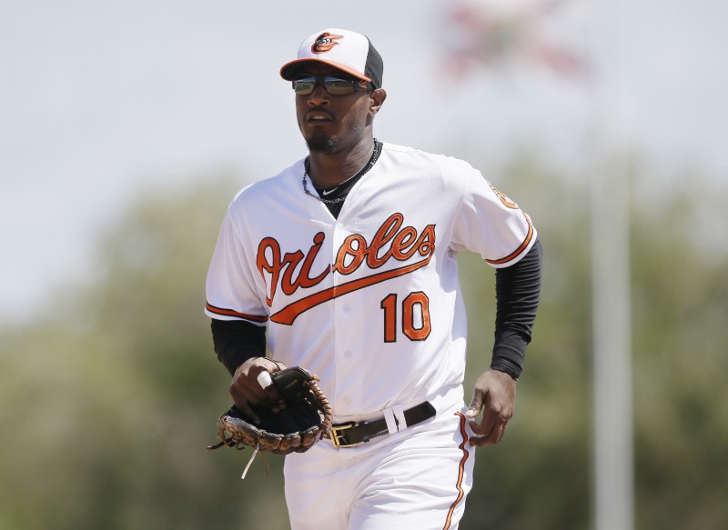 Adam Jones CREDIT: AP PHOTO/CARLOS OSORIO