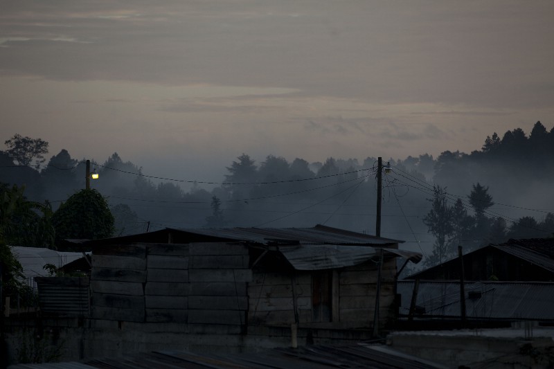An early morning view of Santa Maria Nebaj, Guatemala, on July 30, 2014. CREDIT: AP