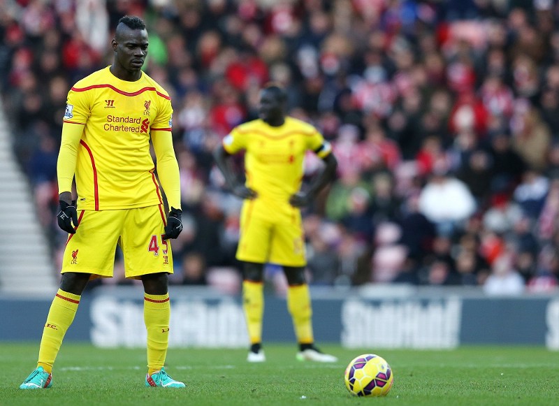 Mario Balotelli has been the subject of more than 4,000 racist social media posts since the start of the 2014 Premier League season. CREDIT: (AP PHOTO/SCOTT HEPPELL)