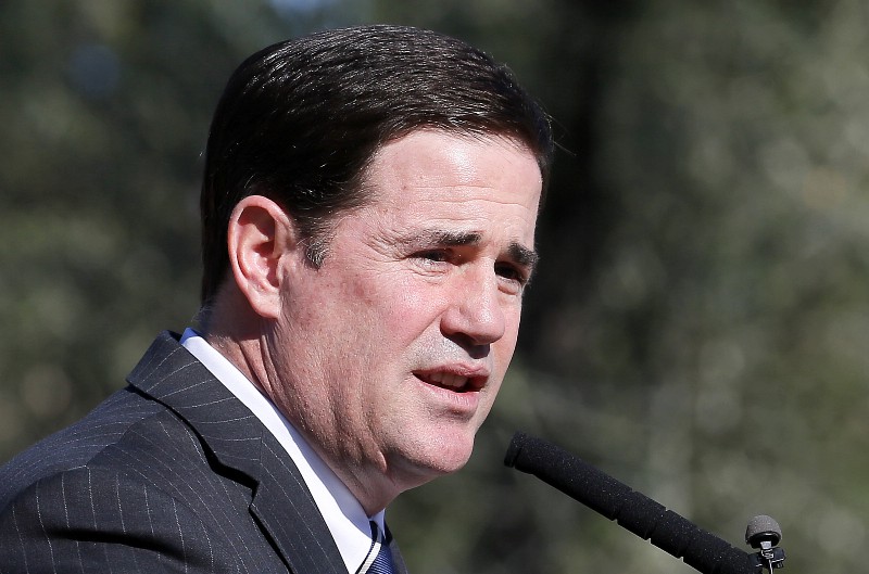 Arizona Gov. Doug Ducey CREDIT: AP PHOTO/MATT YORK