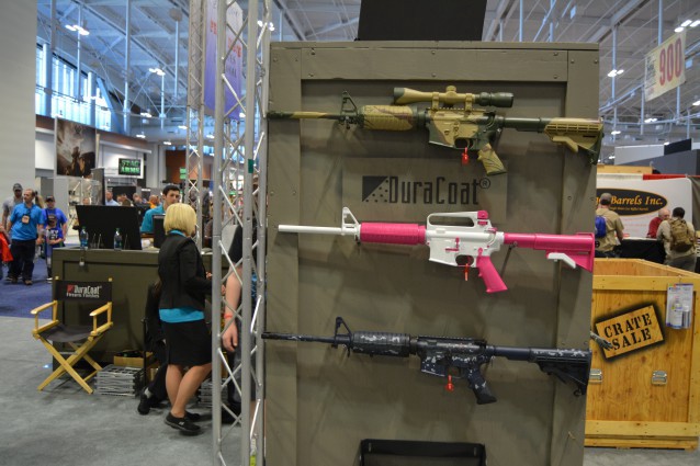 Assault rifles for the whole family.