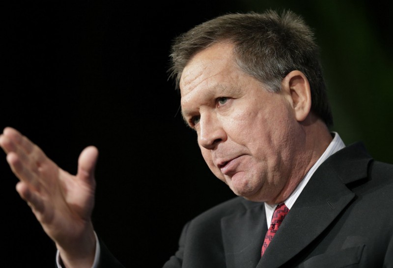 Ohio Gov. John Kasich CREDIT: AP PHOTO/JULIE JACOBSON