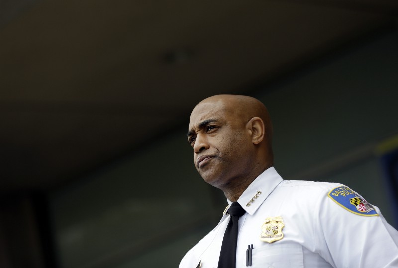 Baltimore Police Department Commissioner Anthony Batts CREDIT: AP