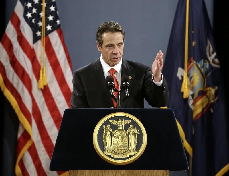 New York Gov. Andrew Cuomo (D) CREDIT: AP