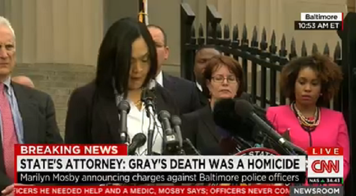 State’s Attorney Marilyn Mosby CREDIT: CNN