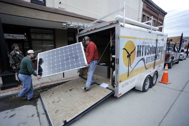 Solar is one industry expected to benefit under the Clean Power Plan. CREDIT: AP PHOTO/JEFF GENTNER