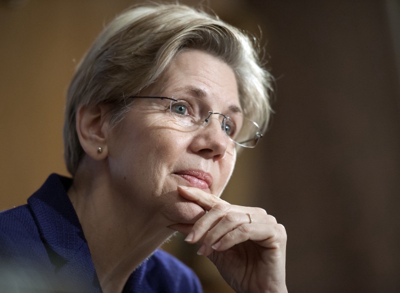 Sen. Elizabeth Warren (D-MA) CREDIT: CLIFF OWEN, AP