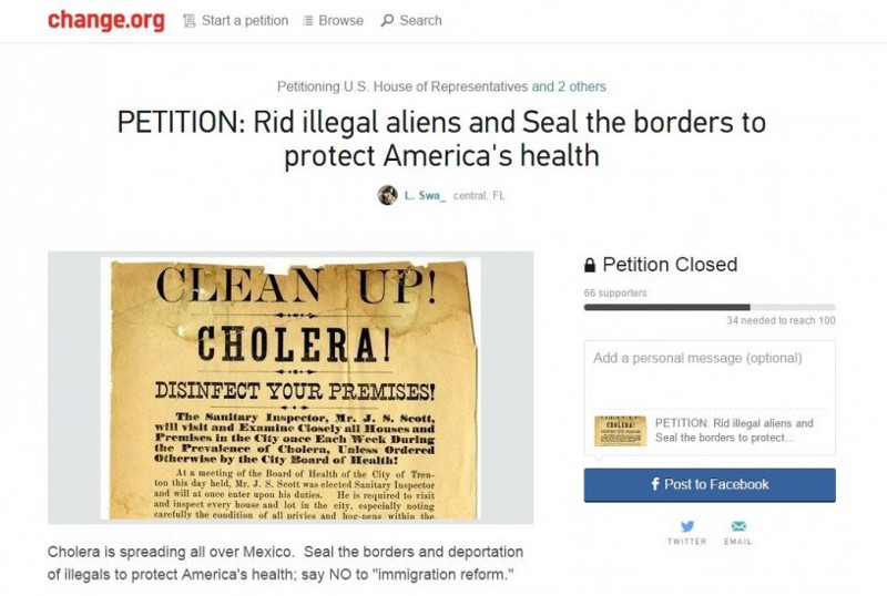 CREDIT: Change.org petition