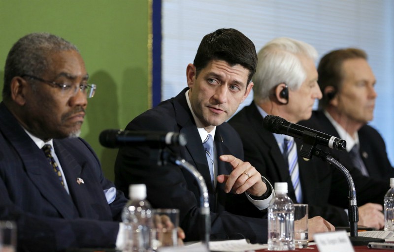 Rep. Paul Ryan’s bid to gain Republican support for the trade deal could alienate Democrats. CREDIT: AP PHOTO/SHIZUO KAMBAYASHI